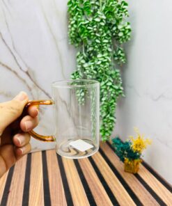 لیوان کوچک پیرکس دسته دار آنتی شوک با کیفیت عالی و ارزان وارداتی از چین