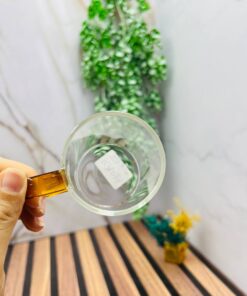 خرید لیوان کوچک پیرکس دسته دار آنتی شوک با کیفیت عالی و ارزان وارداتی از چین