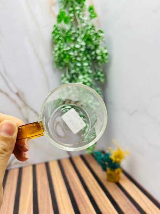 خرید لیوان کوچک پیرکس دسته دار آنتی شوک با کیفیت عالی و ارزان وارداتی از چین