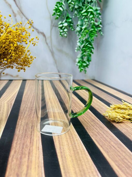 لیوان کوچک پیرکس دسته دار آنتی شوک با کیفیت بالا و قیمت پایین وارداتی از چین