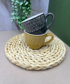 فنجان قهوه سرامیکی رنگی و طرحدار با کیفیت عالی و ارزان وارداتی از چین