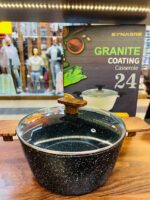خرید اینترنتی قابلمه گرانیت ضد خش ، کم روغن و نچسب وارداتی از چین در فروشگاه تنها پیشتازان