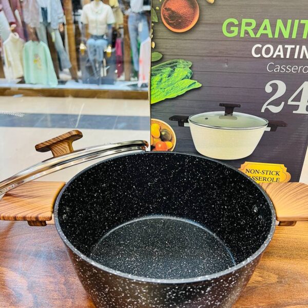 خرید و فروش قابلمه گرانیت ضد خش ، کم روغن و نچسب وارداتی از چین در فروشگاه تنها پیشتازان