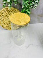 بانکه گرد بزرگ پیرکس درب چوبی باکیفیت بالا و قیمت پایین وارداتی از چین