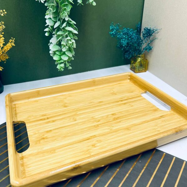 خرید سینی چوبی بامبو کوچک با کیفیت عالی و ارزان