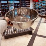 خرید اینترنتی و بدون واسطه لگن استیل ضد زنگ درجه یک وارداتی قطر 40سانتی متری بازرگانی تنها پیشتازان