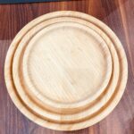 خرید اینترنتی سینی سه تیکه ضخیم قطر سایز کوچک 25 سانتی متر -سایز متوسط 30 سانتی متر -سایز بزرگ 35 سانتی متر وارداتی دوستدار محیط زیست آنتی باکتریال قابل شستشو بازرگانی تنها پیشتازان منطقه آزاد انزلی