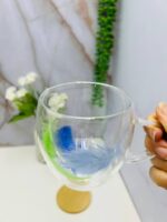 لیوان دوجداره طرح دار با قیمت مناسب
