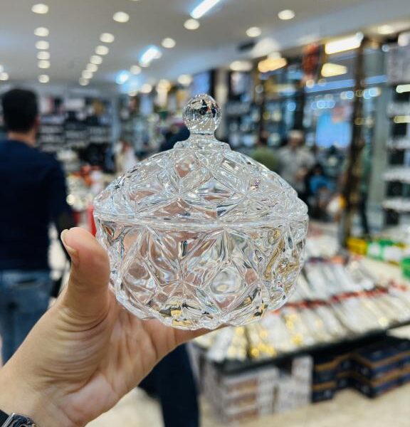 قیمت قندان کریستالی لوکس برای پذیرایی