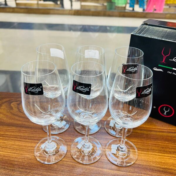 گیلاس خوری پایه دار بلور کریستال درجه یک وارداتی