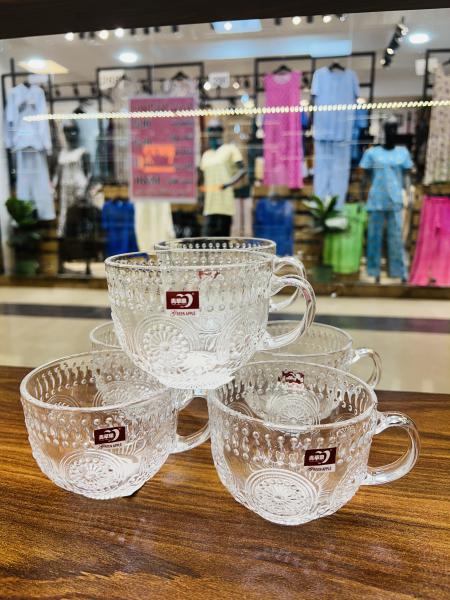 ماگ سوپ خوری 6 عددی کریستال برند دلی ZB322B