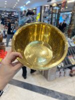آبکش گرد طلایی ضد زنگ و و رنگ ثابت وارداتی از چین در فروشگاه تنها پیشتازان