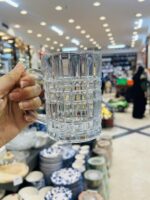 لیوان آبمیوه‌خوری دلی – ماگ شفاف بلور – ماگ بزرگ دلی – بازرگانی تنها پیشتازان