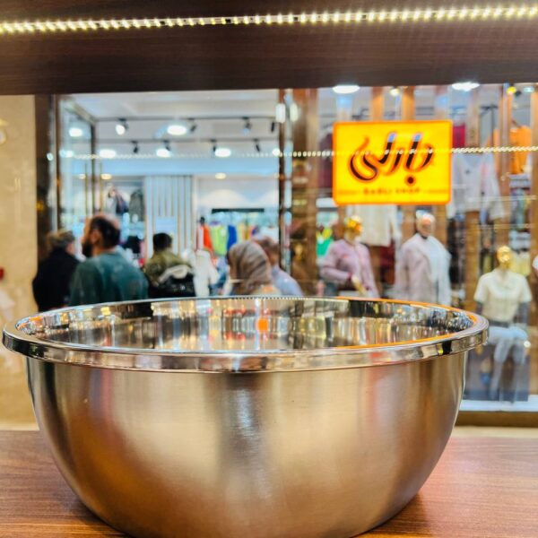 لگن گرد استیل ضد زنگ و رنگ ثابت وارداتی از چین در فروشگاه تنها پیشتازان